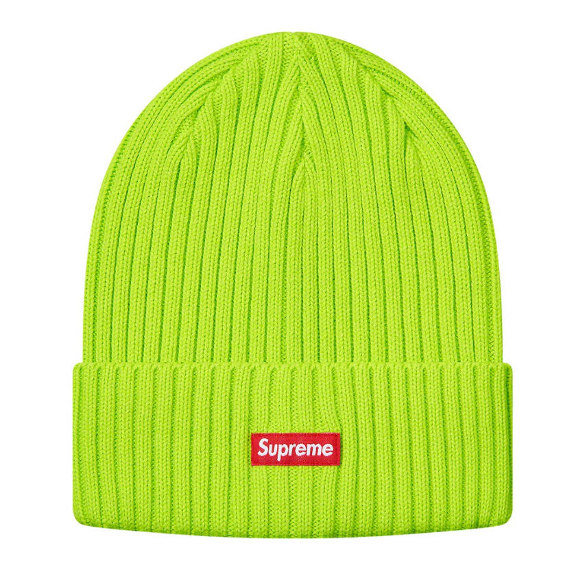 Supreme Overdyed Beanie "Lime" (SS19)