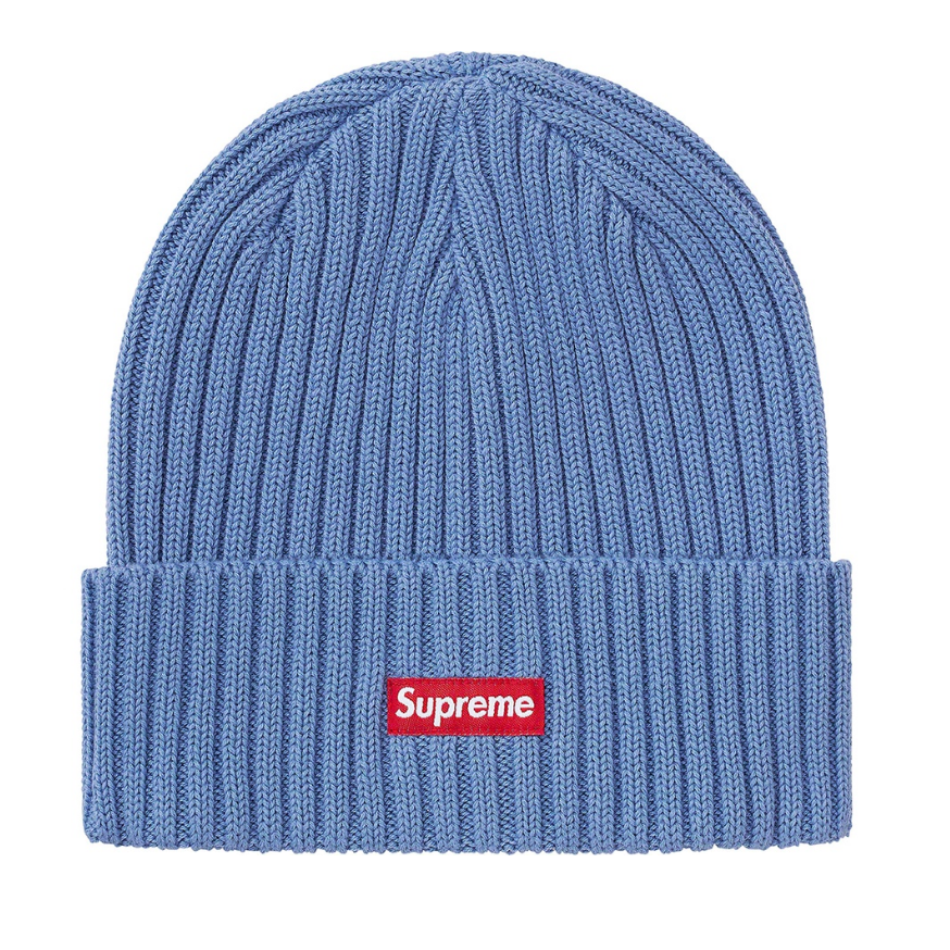 Supreme Overdyed Beanie Blue (SS21)