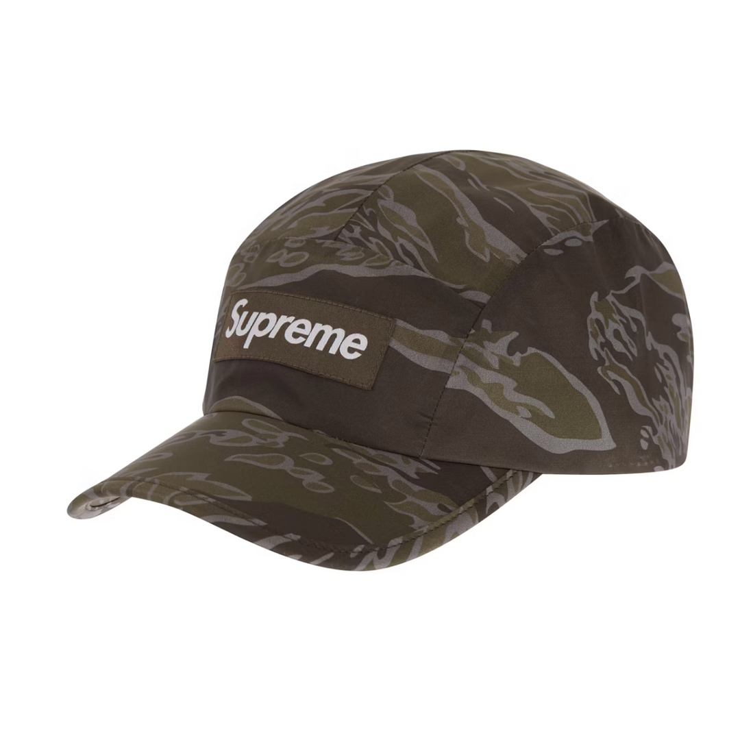 Supreme Tiger Camo Reflective Camp Cap "Brown"