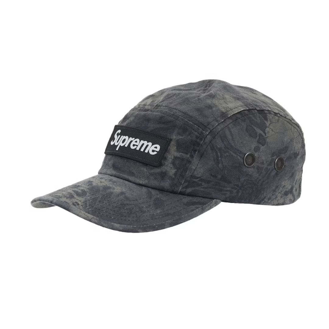 Supreme Military Camp Cap (SS22) "Black Prym1 Camo"