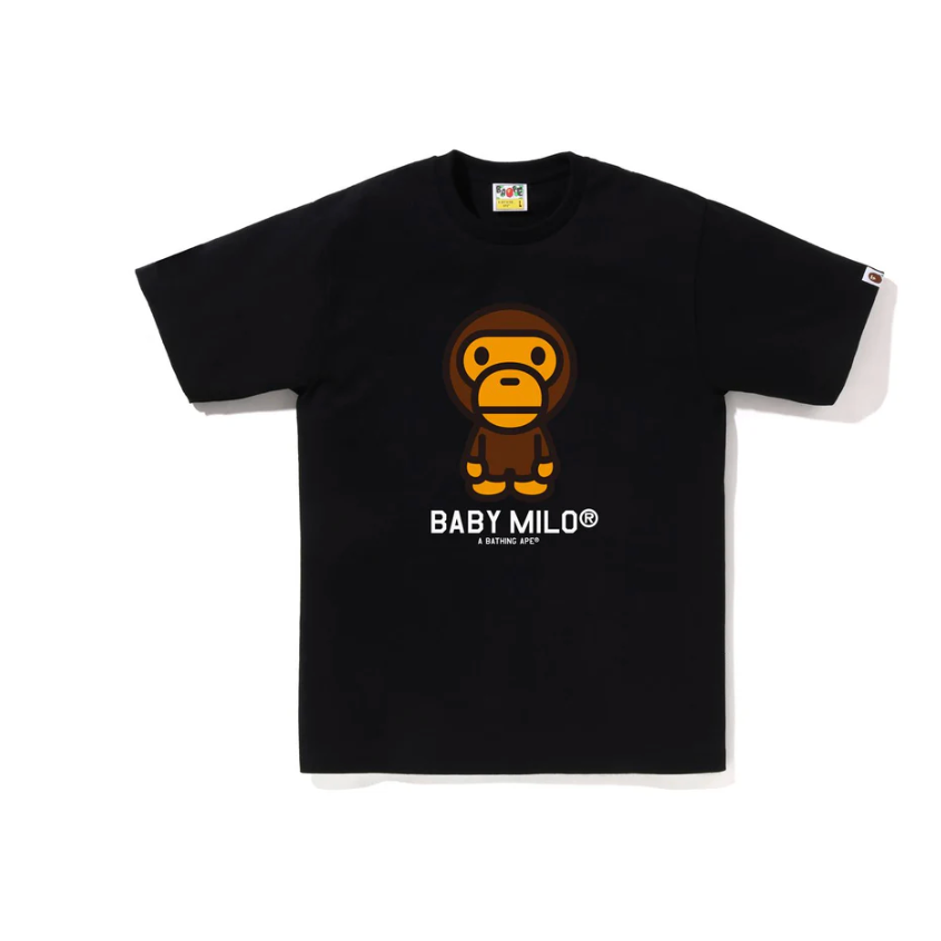 BAPE BABY MILO TEE (Black)