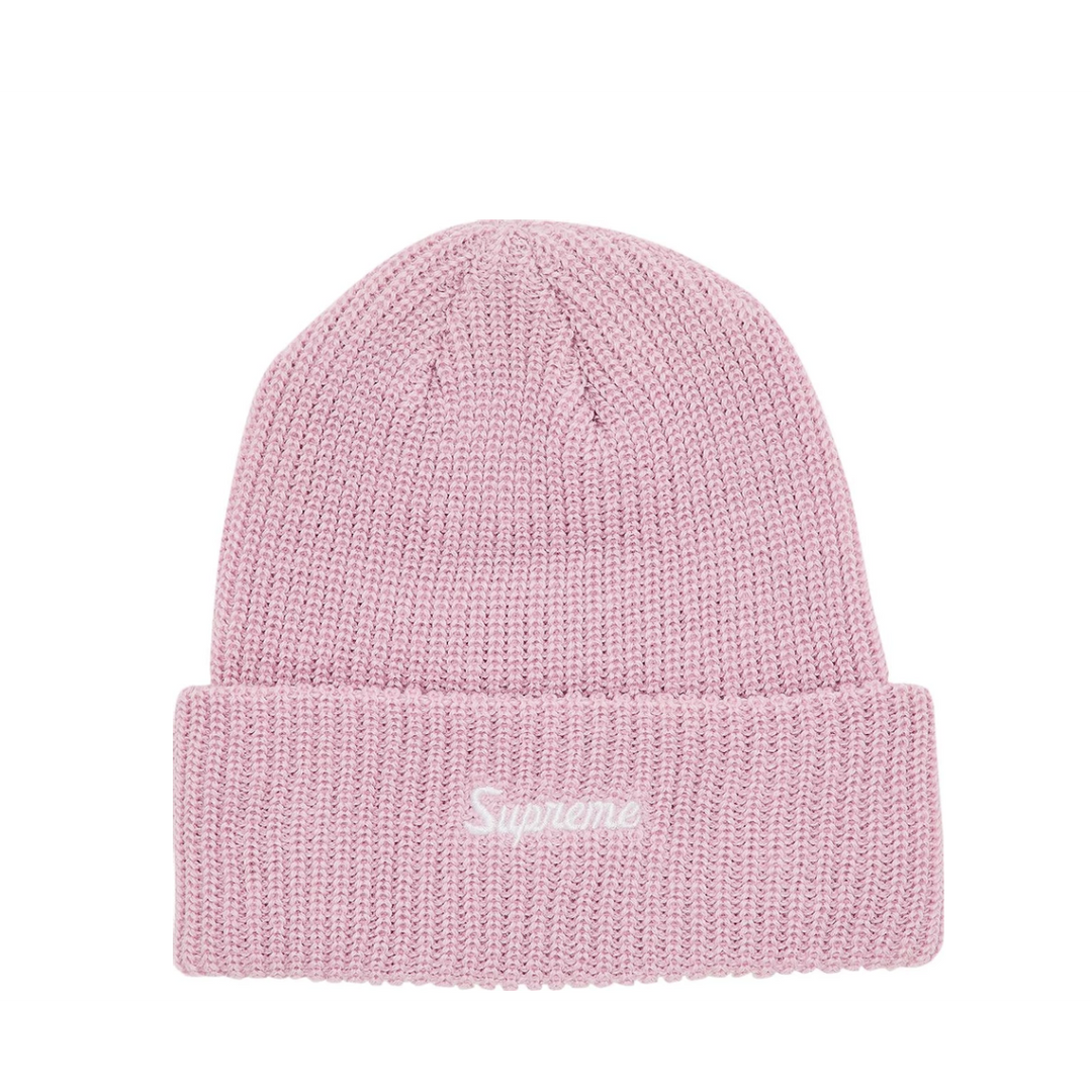 Supreme Loose Gauge Beanie (FW24) Pink