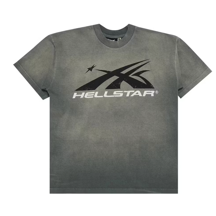Hellstar Gel Sport Logo (Grey) Tee