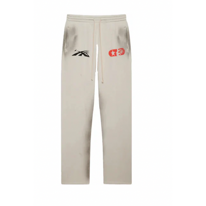 Hellstar Sports If You Don't Like Us Beat Us Sweatpants White