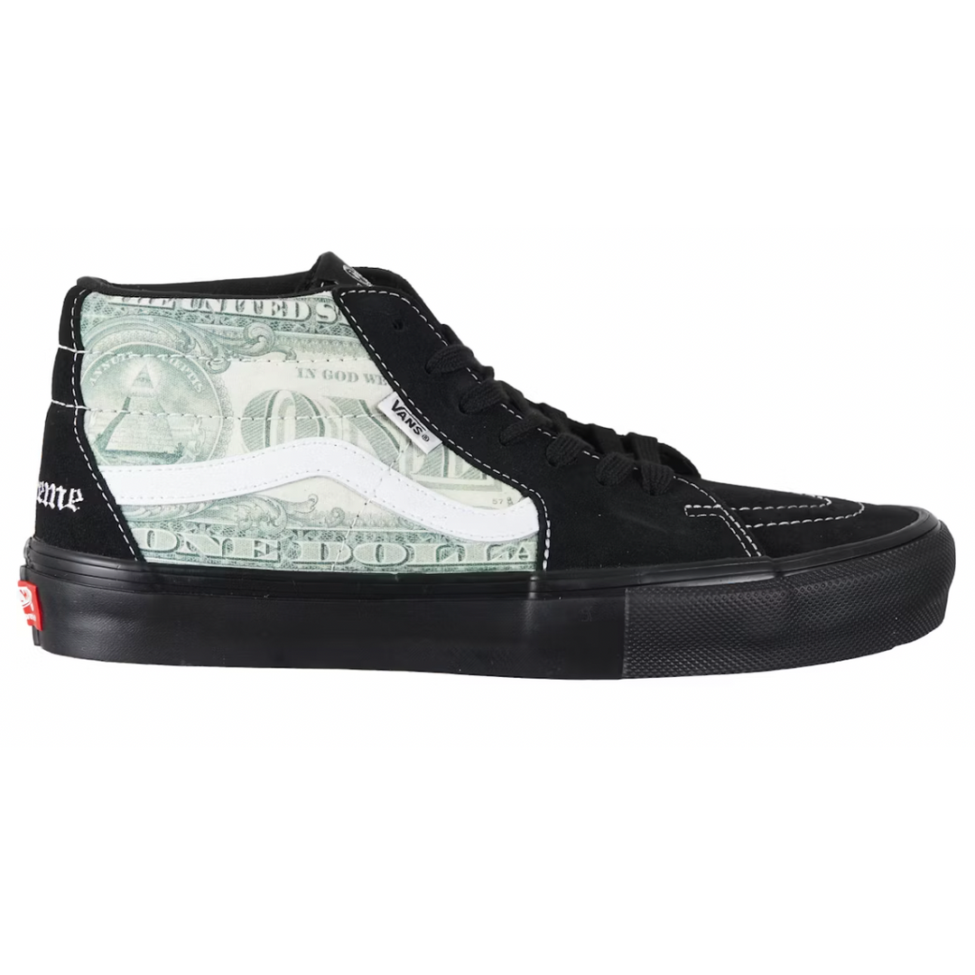 Vans Skate Grosso Mid "Supreme Dollar Black"