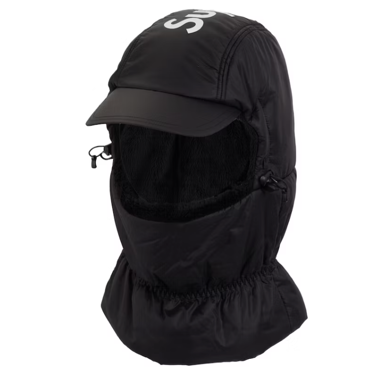 Supreme Cordura Puffer Balcalvala Black Fall Winter 22