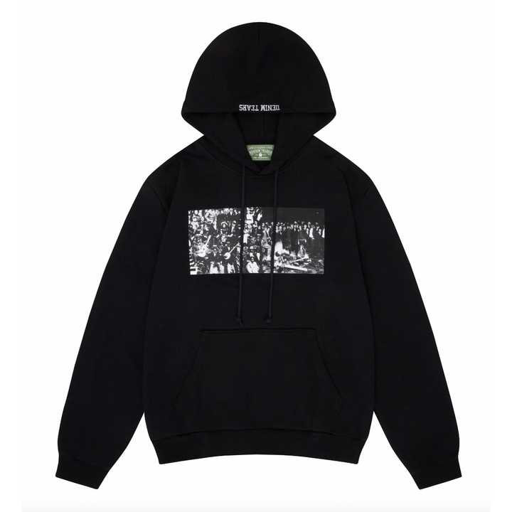Denim Tears Black Entertainment Hoodie Black