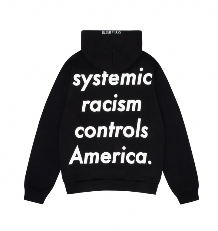 Denim Tears Black Entertainment Hoodie Black