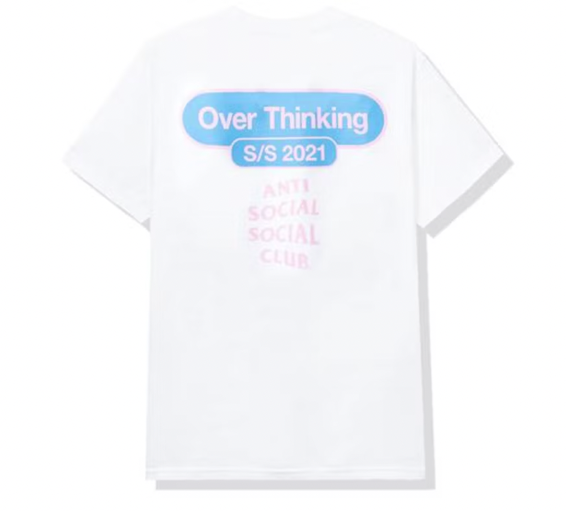 Anti Social Social Club Over Thinking 21 Tee