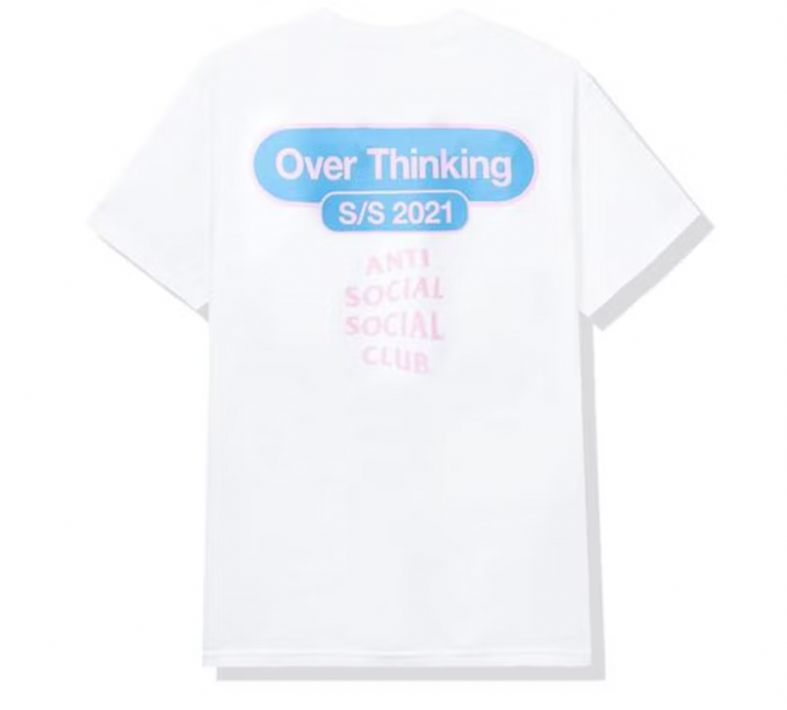 Anti Social Social Club Over Thinking 21 Tee