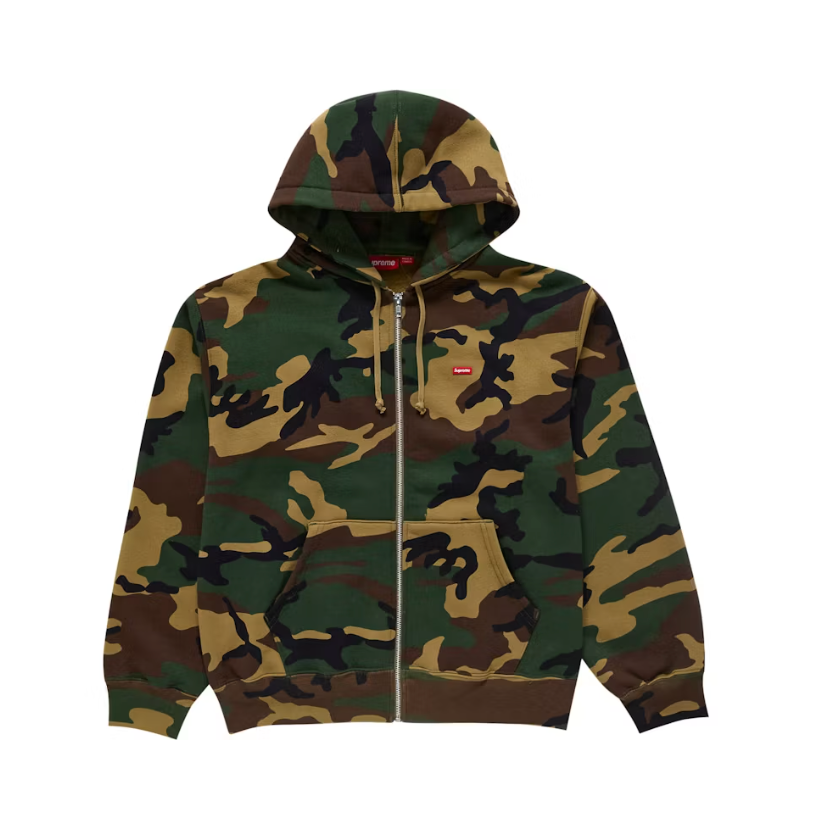 Supreme Small Box Logo Camo Hoodie (FW24)