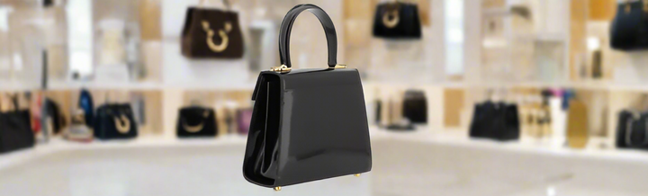 Salvatore Ferragamo black ICONIC HANDBAG