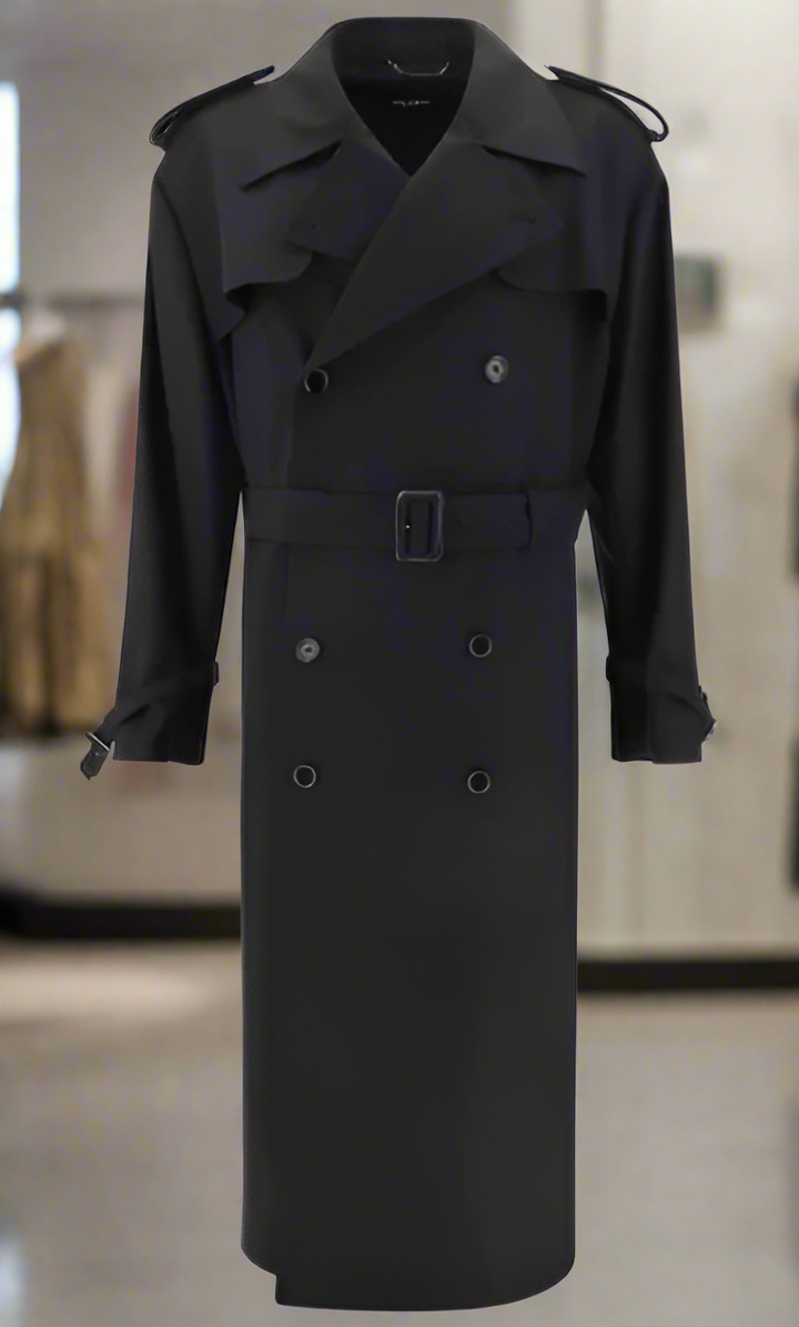 Gabardina negra Dolce &amp; Gabbana ITALIA 