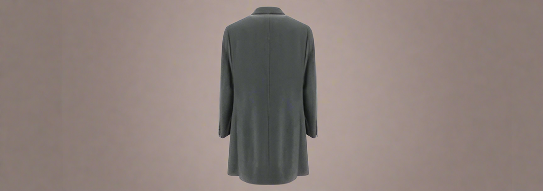 Abrigo de cachemira gris para hombre Brunello Cucinelli ITALIA 