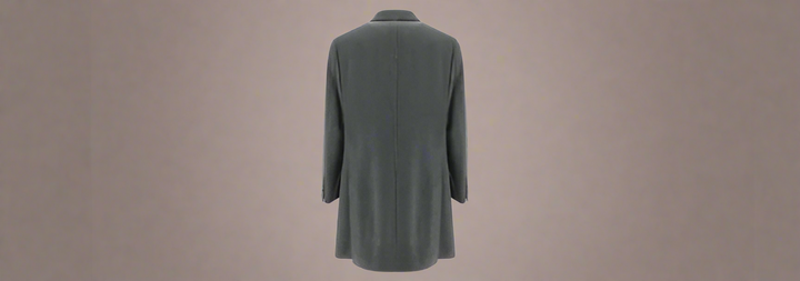Abrigo de cachemira gris para hombre Brunello Cucinelli ITALIA 