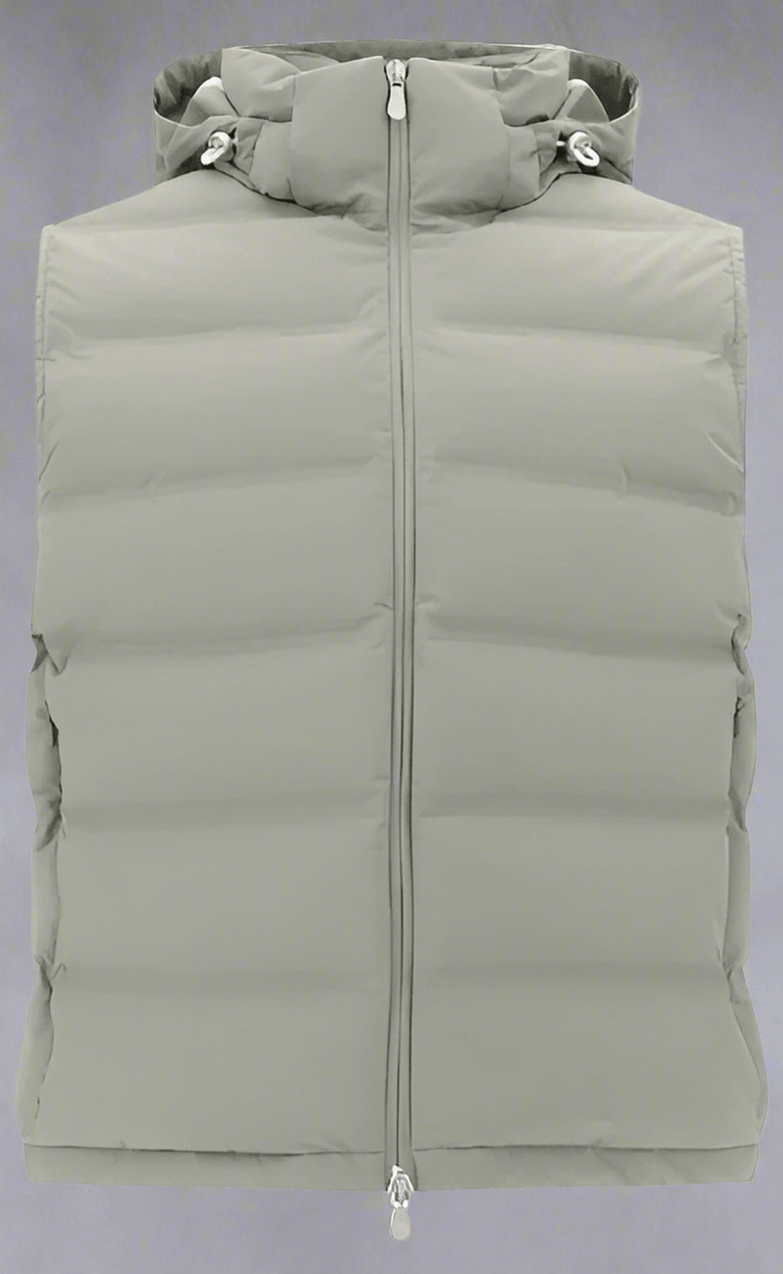 Brunello Cucinelli CHALECO DE PLUMAS gris para hombre ITALIA 