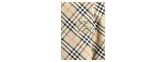 Veste à carreaux Burberry pour femme 