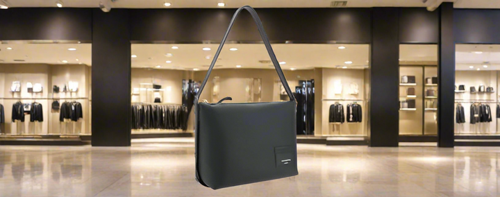 BOLSO DE HOMBRO Balenciaga de piel negra ITALIA 