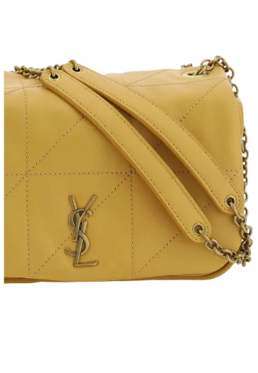 Saint Laurent yellow leather JAMIE SHOULDER BAG FRANCE
