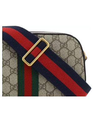 GUCCI brown SMALL OPHIDIA GG SHOULDER BAG ITALY