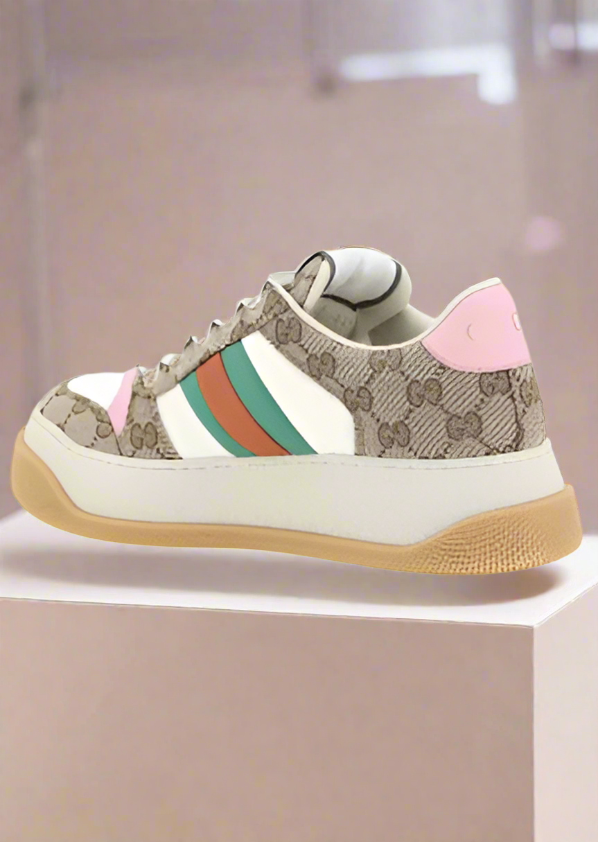 ZAPATILLAS GUCCI DE LONA GG PARA MUJER 