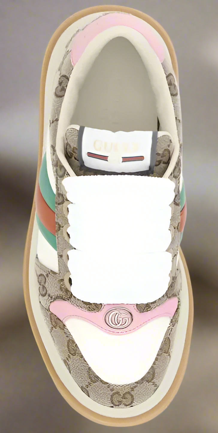ZAPATILLAS GUCCI DE LONA GG PARA MUJER 