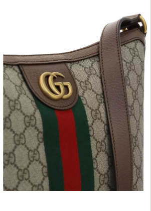 GUCCI LOGO SHOULDER BAG