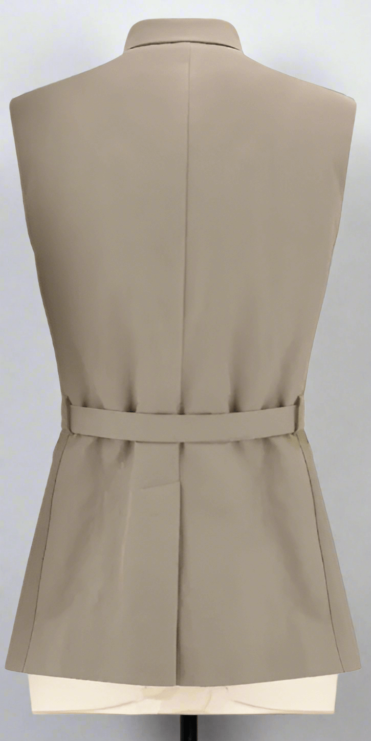 Brunello Cucinelli women's grey Multi-pocket vest