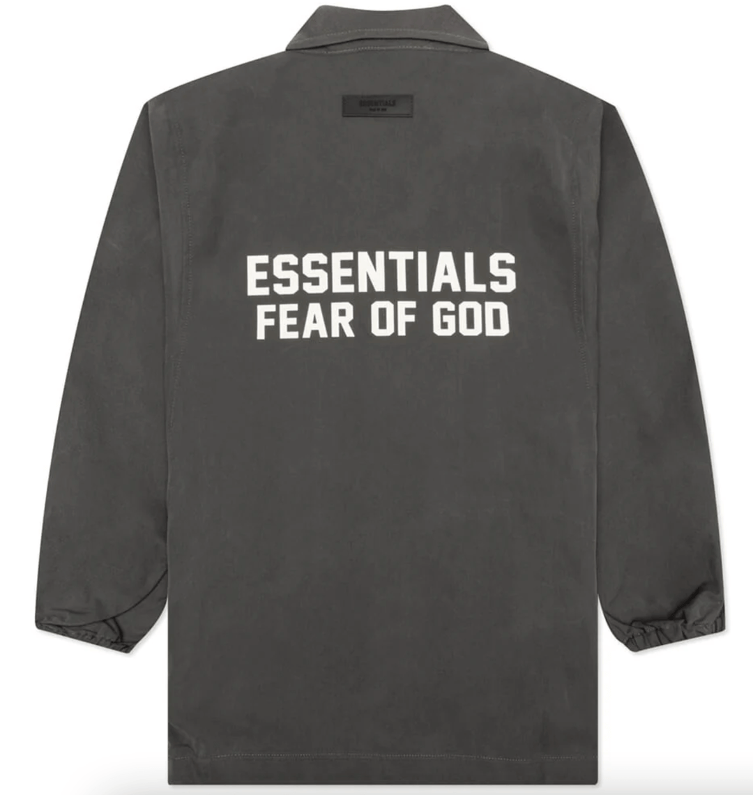 Essentials Kids Coaches Jacket Iron