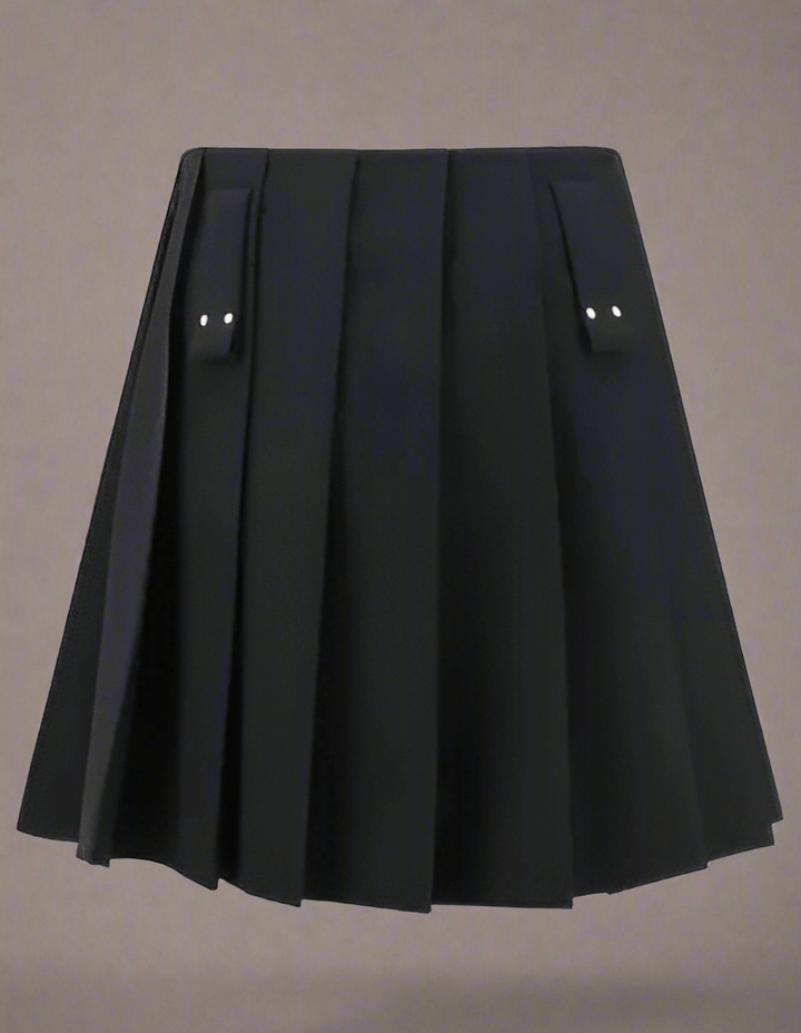 ミニスカート PRADA BLACK WOOL MINI SKIRT Prada Wool Patch Pocket Mini Skirt Black