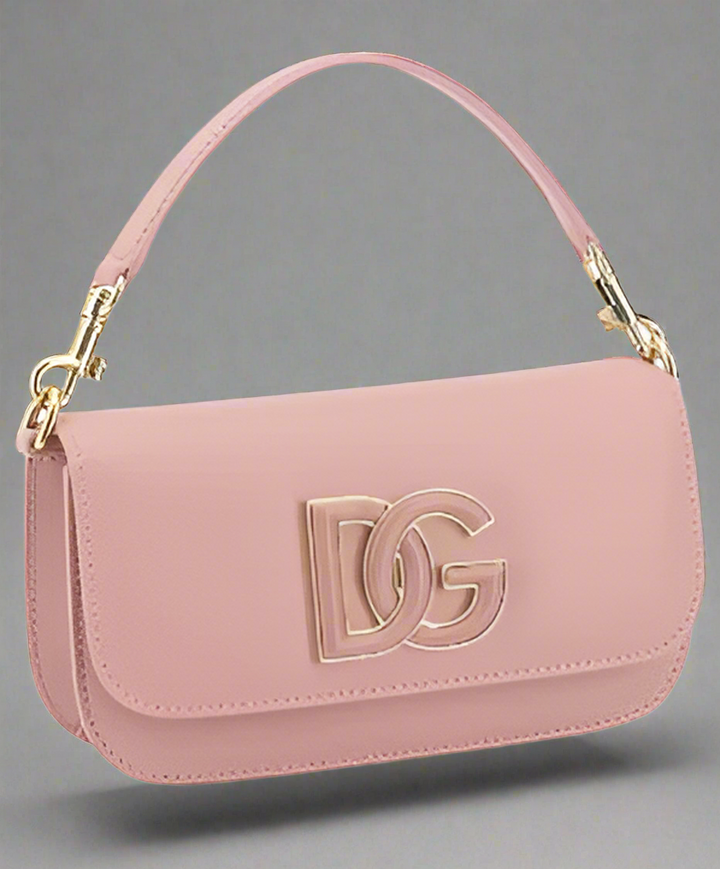 Dolce & Gabbana pink LOGOED HANDBAG