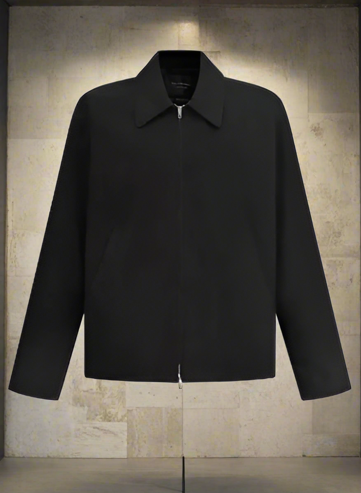 Balenciaga men's black OVERSIZED JACKET