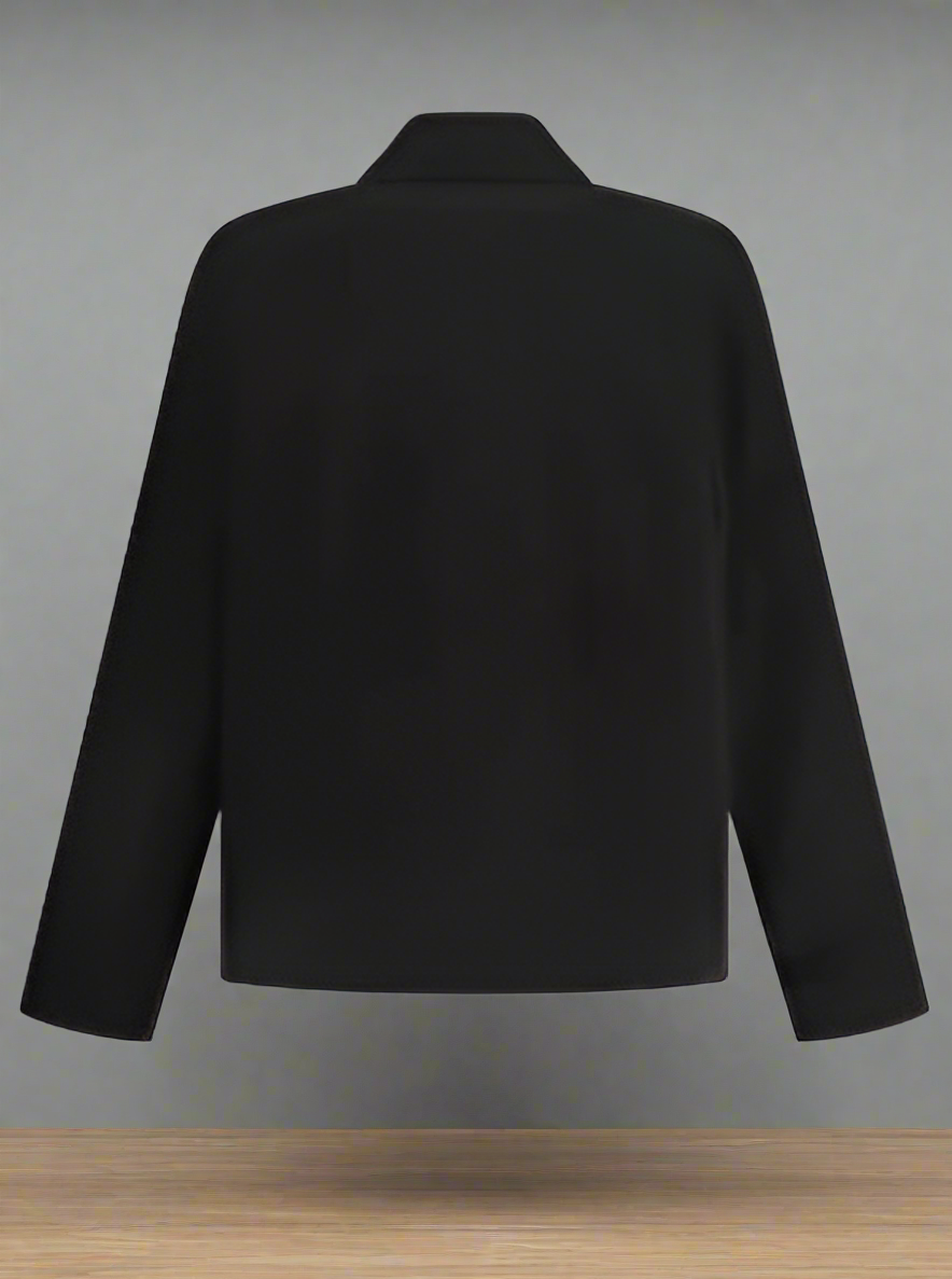 Balenciaga men's black OVERSIZED JACKET