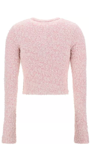 Balenciaga pink 5-button CARDIGAN