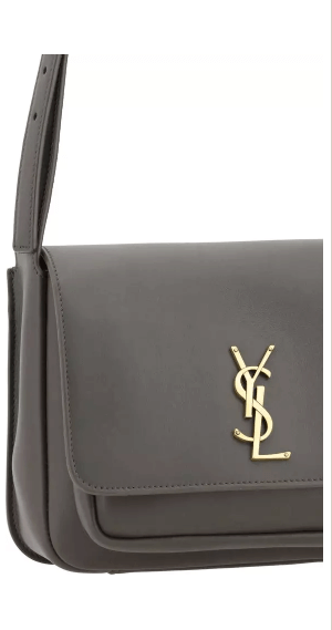 Saint Laurent women's grey NEW NIKI SHOULDER BAG