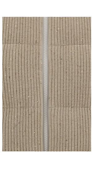 Brunello Cucinelli women's beige HOODED DOWN VEST