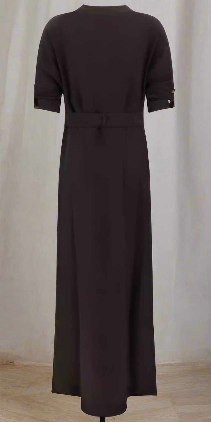 TOM FORD CHOCOLATE BROWN LONG DRESS