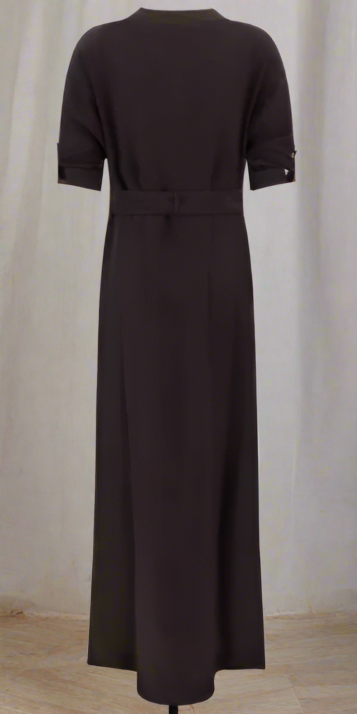 TOM FORD CHOCOLATE BROWN LONG DRESS