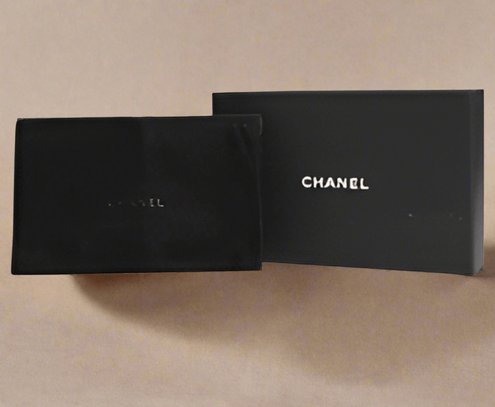 Preloved CHANEL classic quilted handbag front view Authentic CHANEL black leather flap bag CHANEL gold chain shoulder bag – preloved Vintage CHANEL logo clutch purse Secondhand CHANEL luxury tote with dust bag