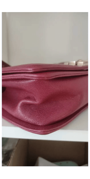 Preloved CHANEL classic quilted handbag front view Authentic CHANEL black leather flap bag CHANEL gold chain shoulder bag – preloved Vintage CHANEL logo clutch purse Secondhand CHANEL luxury tote with dust bag