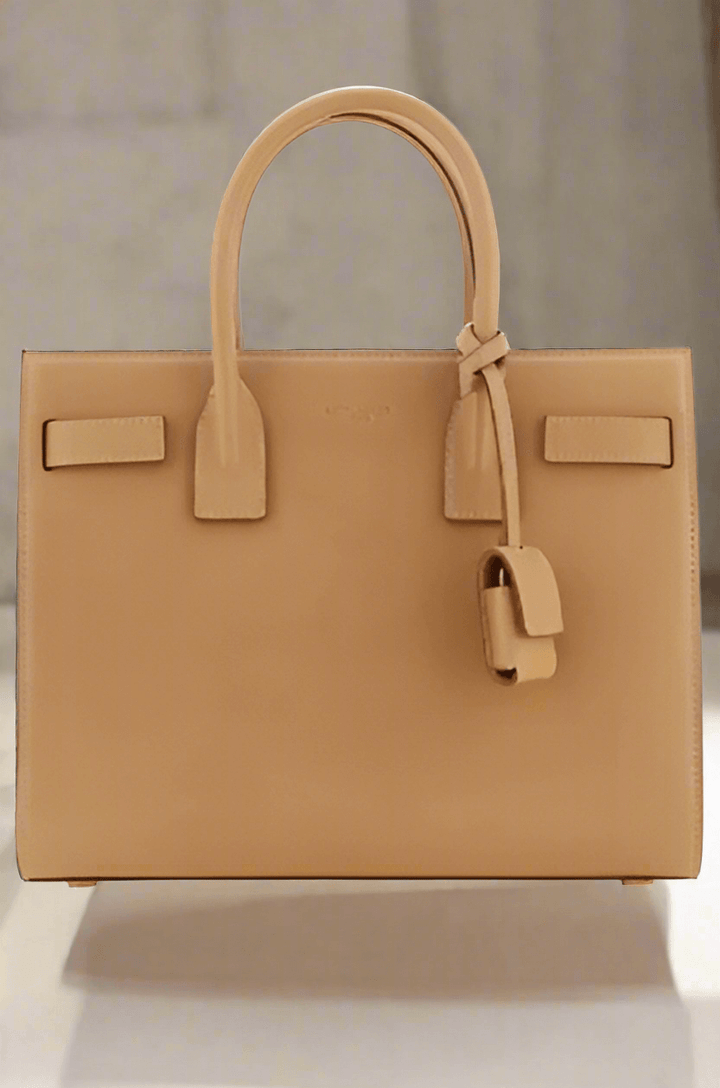 Saint Laurent brown leather HANDBAG