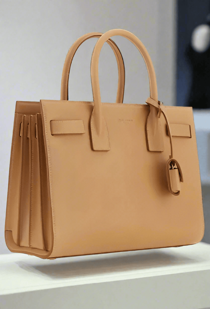 Saint Laurent brown leather HANDBAG