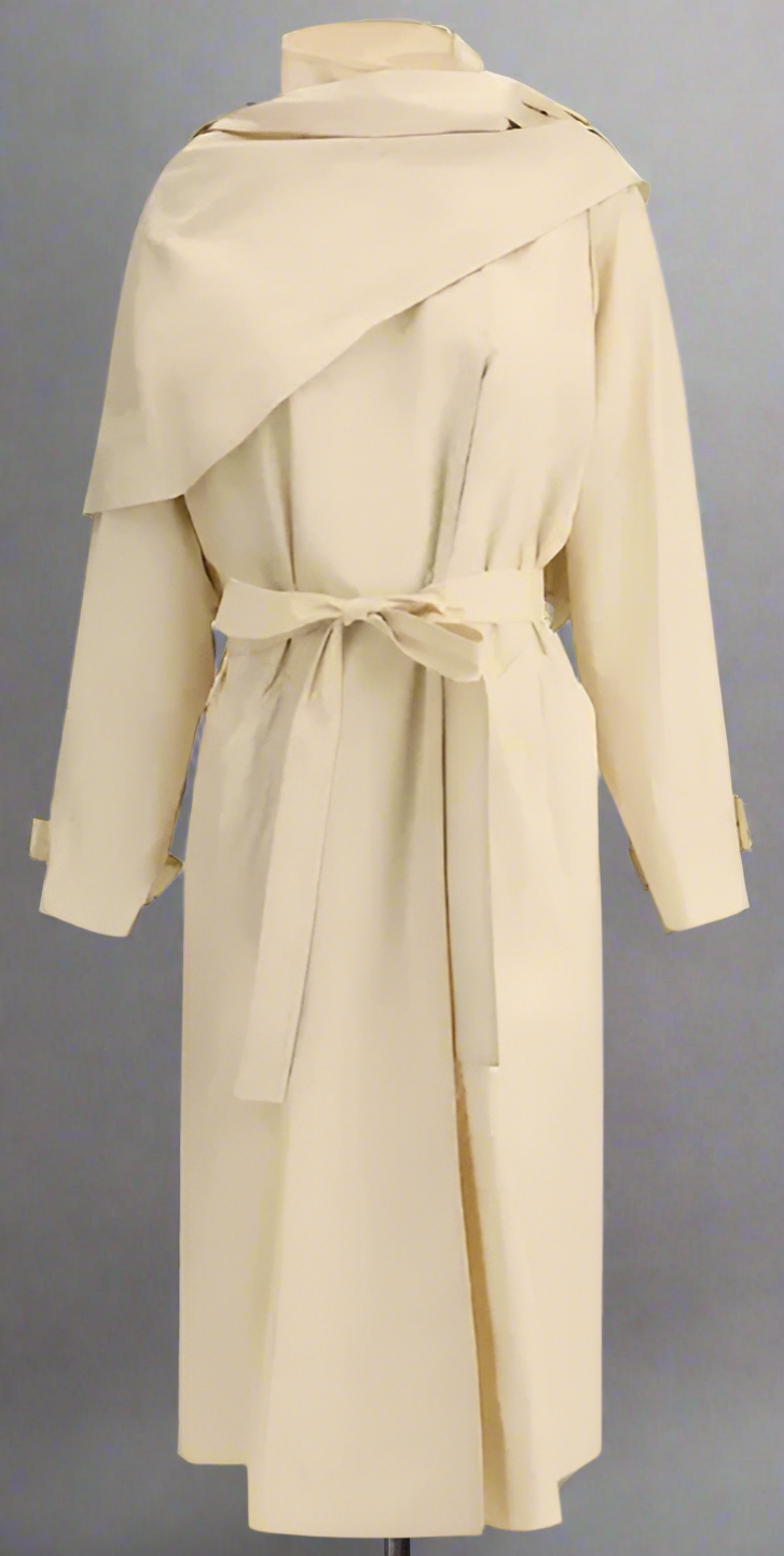 THE ROW BEIGE DONETTE TRENCH COAT