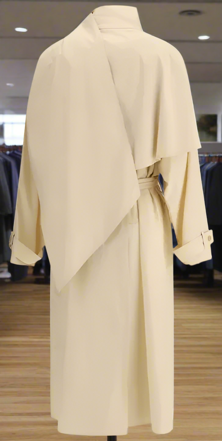 THE ROW BEIGE DONETTE TRENCH COAT