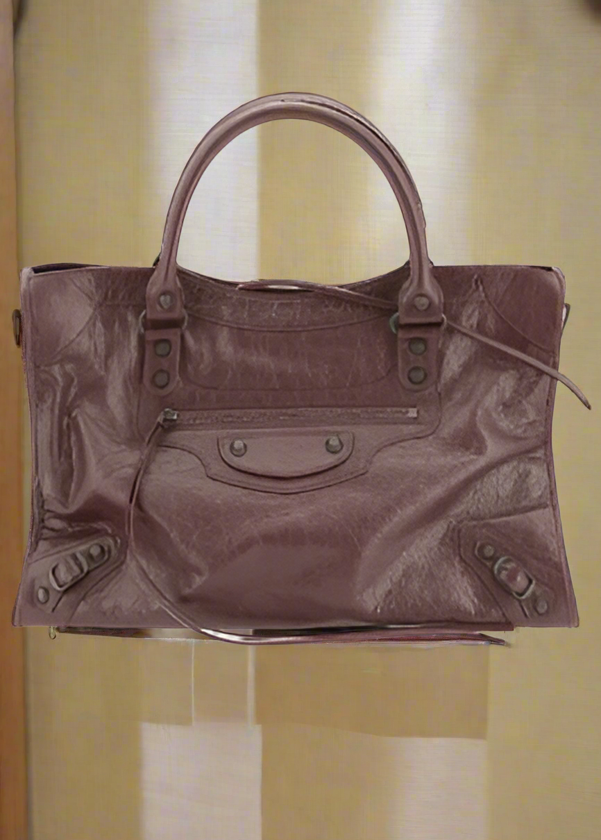BALENCIAGA LE CITY MEDIUM SHOULDER BAG