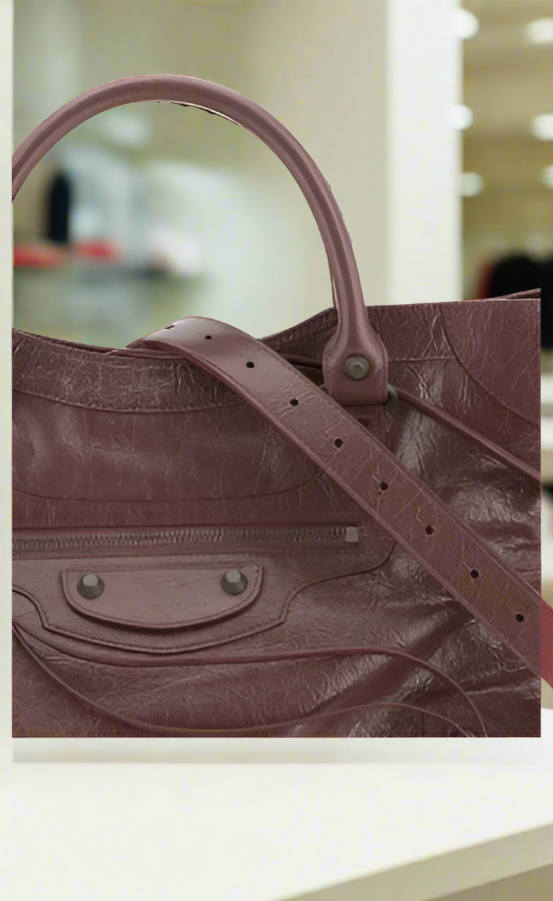BALENCIAGA LE CITY MEDIUM SHOULDER BAG