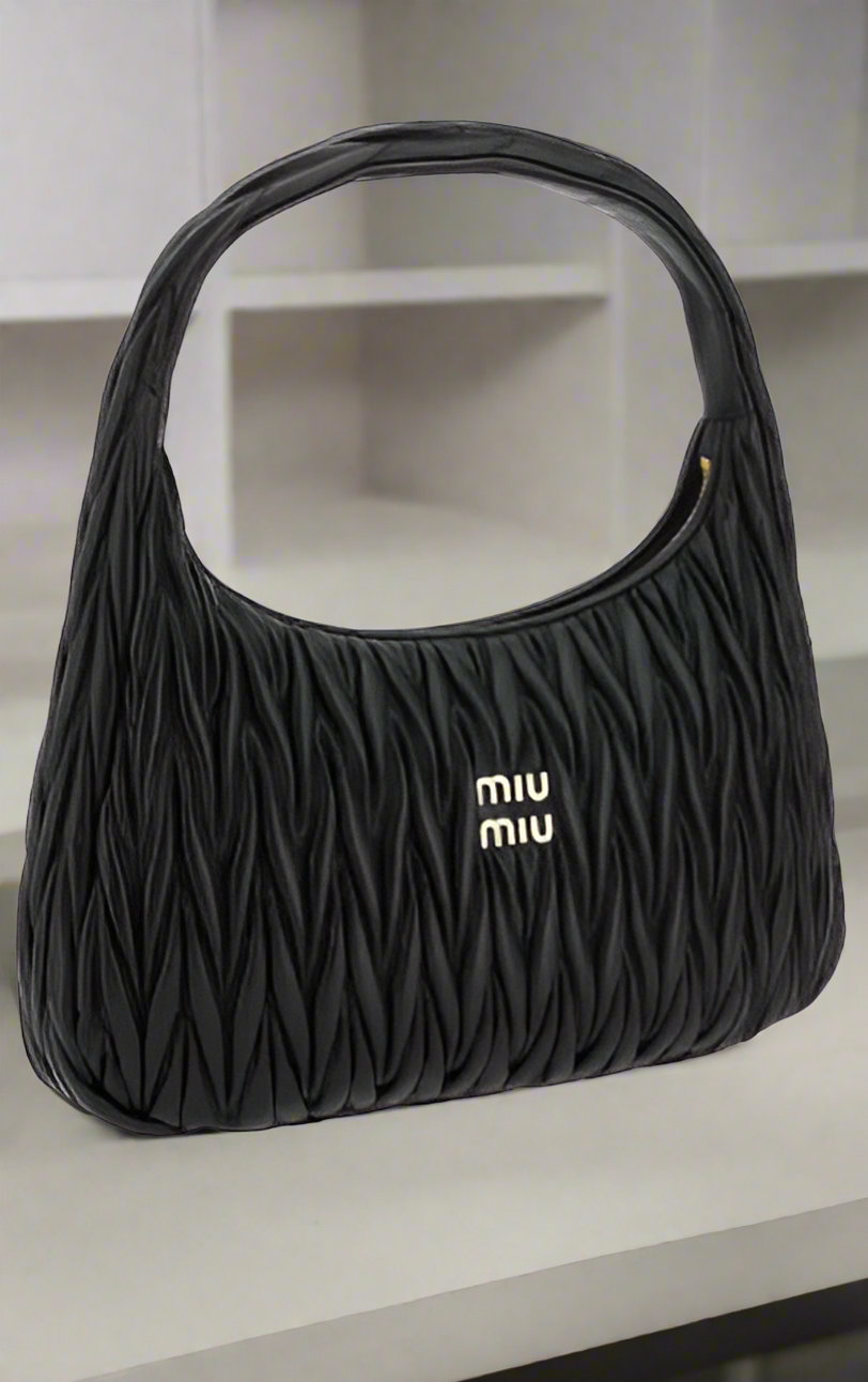 MIU MIU MATELASSÉ SHOULDER BAG