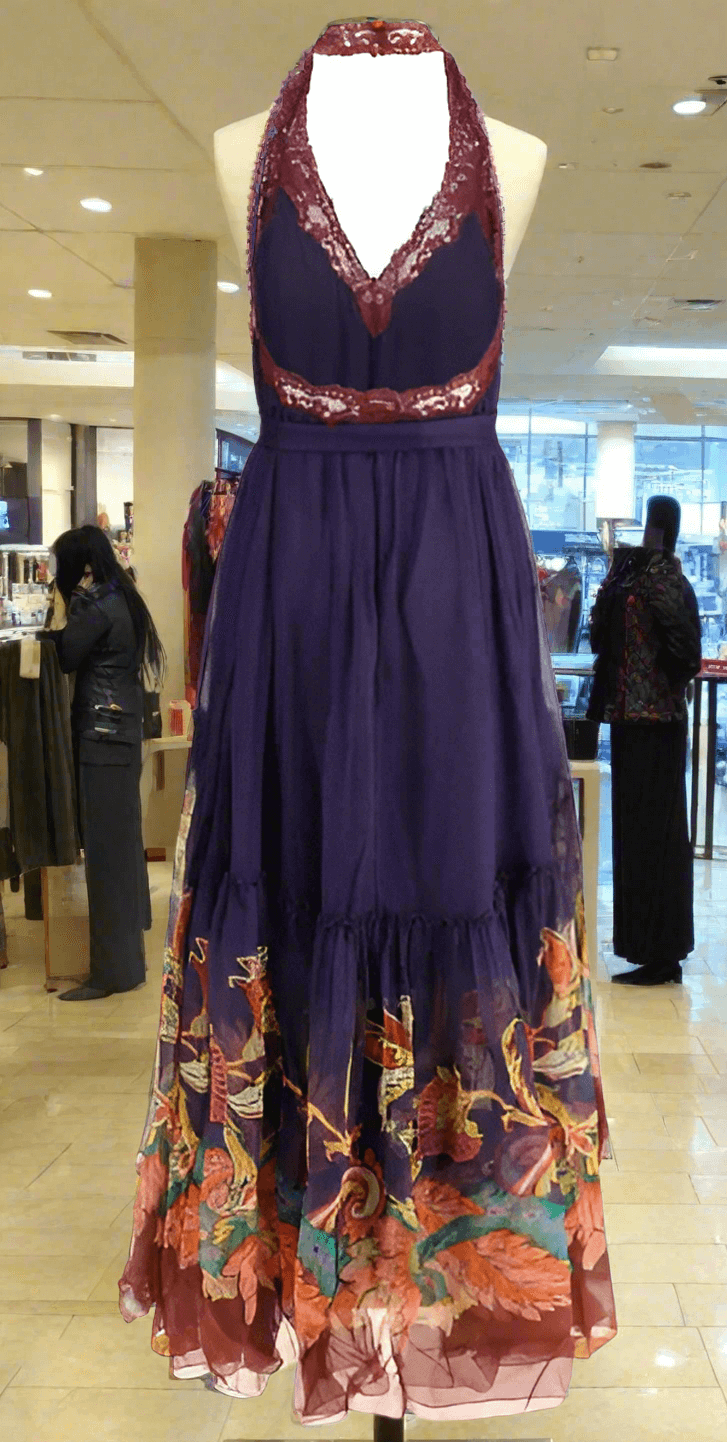 ETRO SILK LONG DRESS