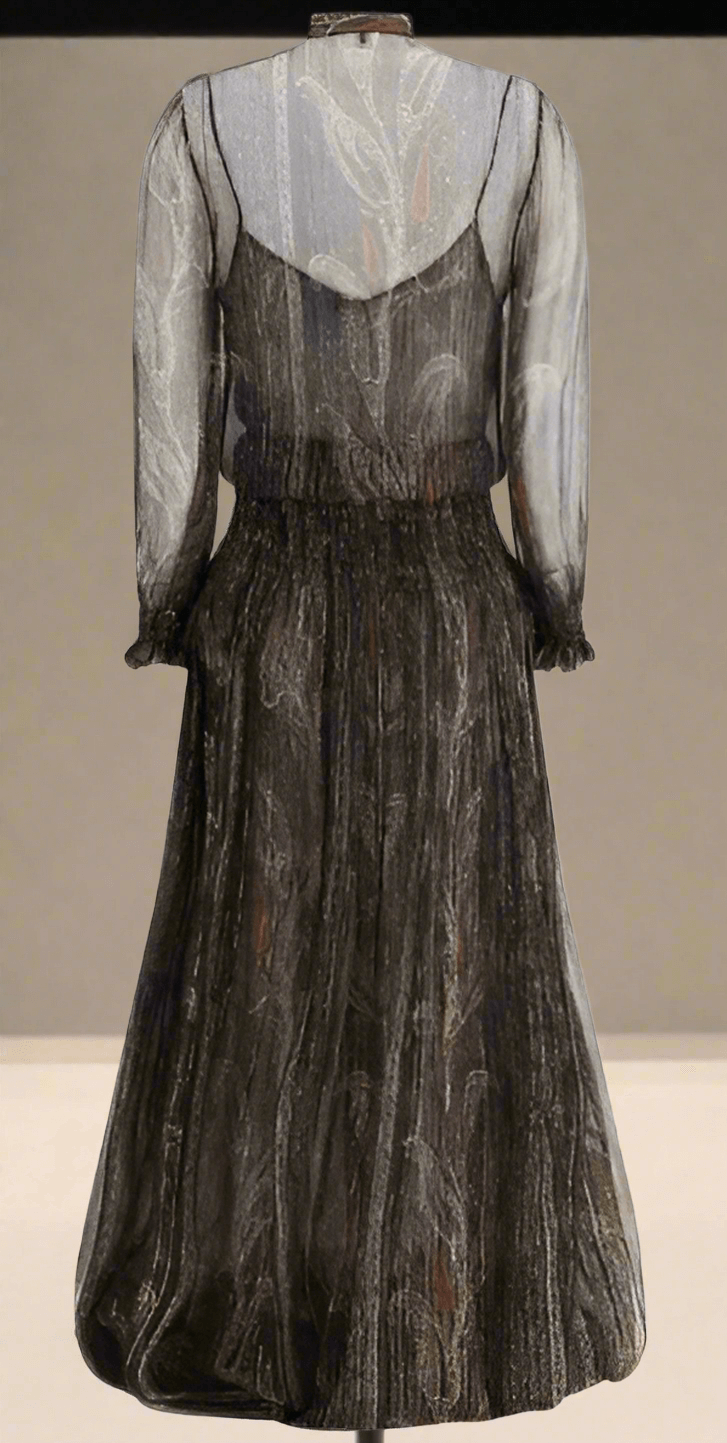 Saint Laurent LONG LAVALLIÈRE DRESS