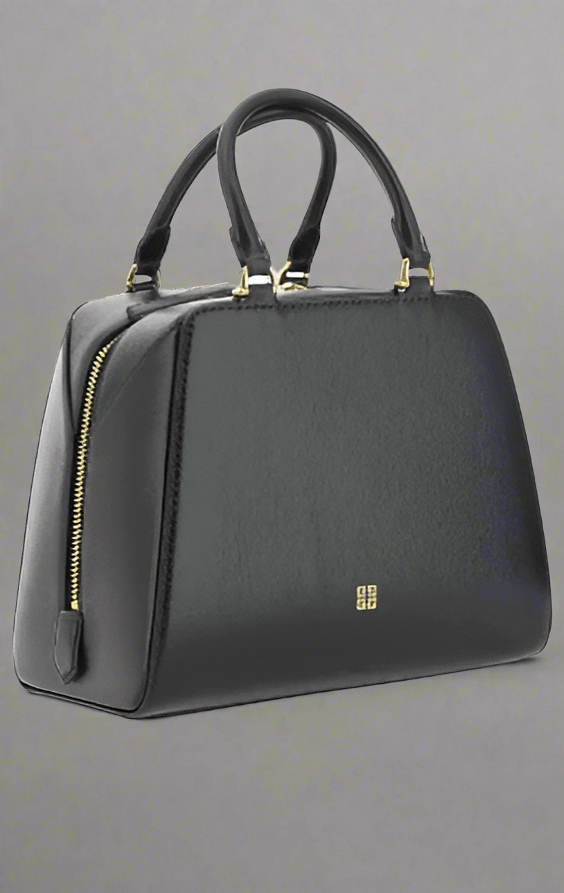GIVENCHY BLACK ANTIGONA CUBE MINI HANDBAG